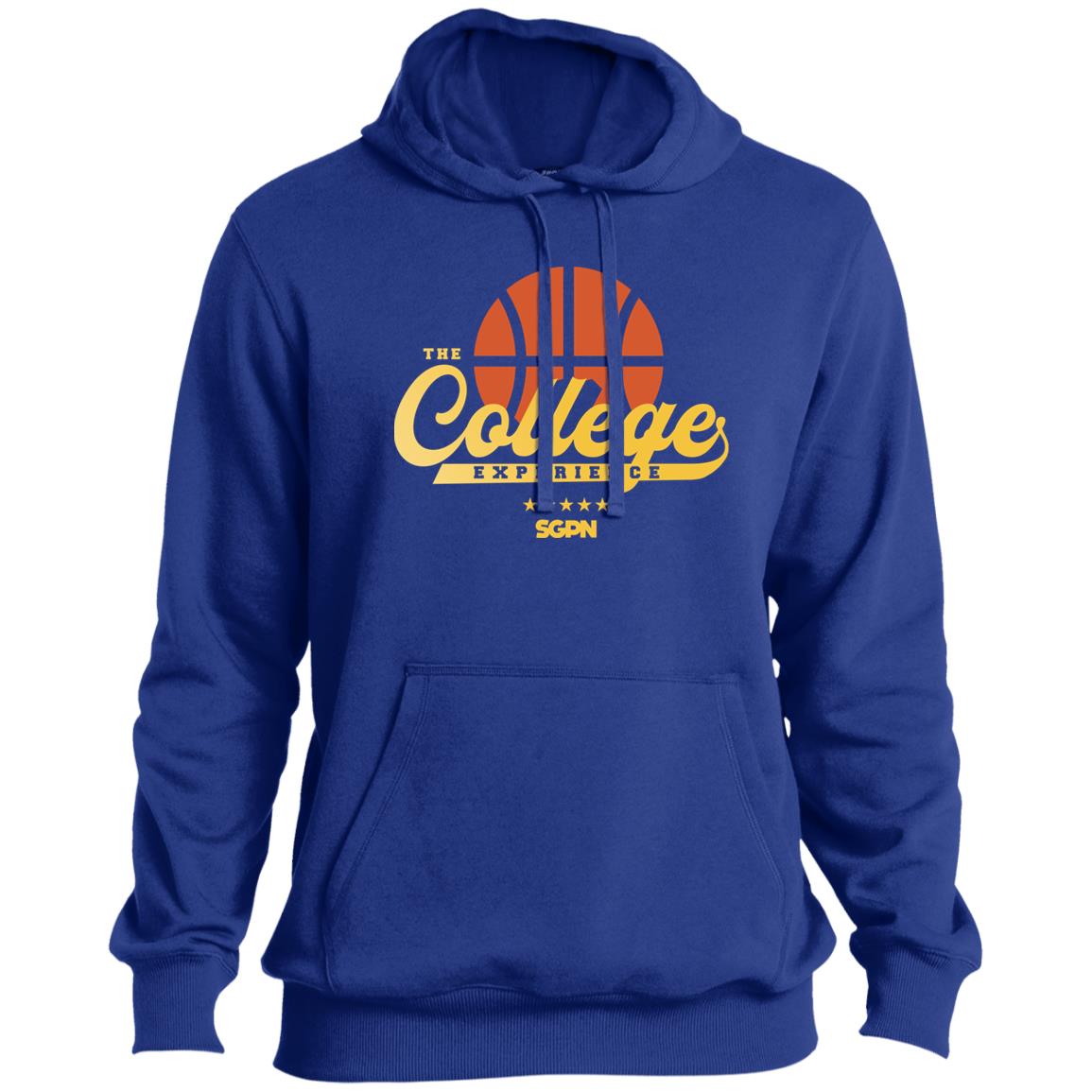 The College Experience Basketball Pullover Hoodie (Color Logo)