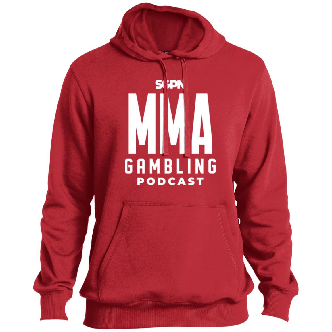 MMA Gambling Podcast Pullover Hoodie (White Logo)