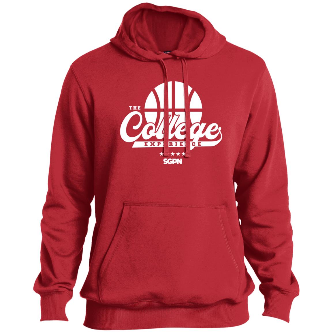 The College Experience Basketball Pullover Hoodie (White Logo)