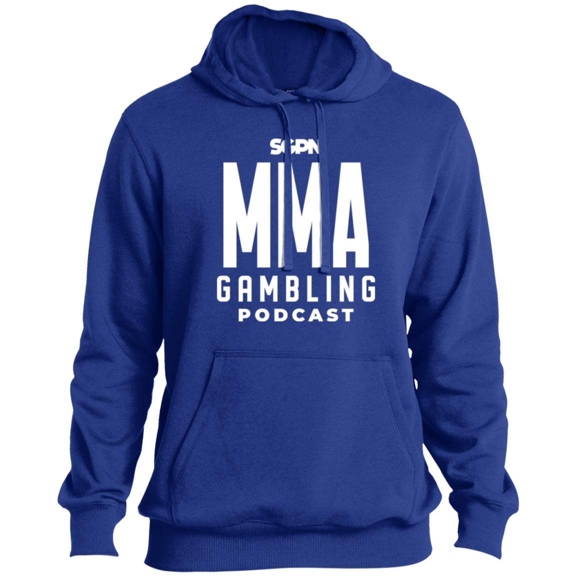 MMA Gambling Podcast Pullover Hoodie (White Logo)