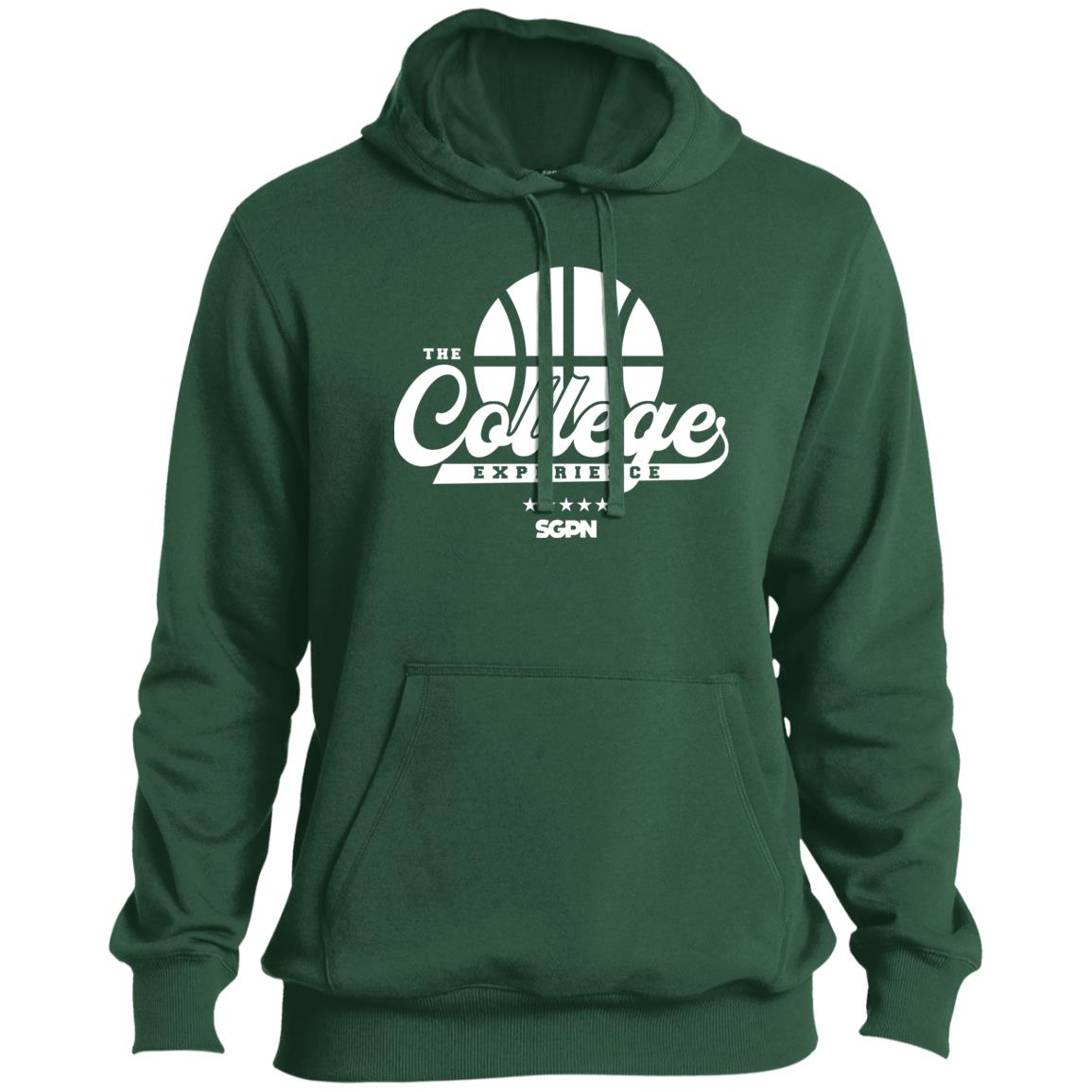 The College Experience Basketball Pullover Hoodie (White Logo)