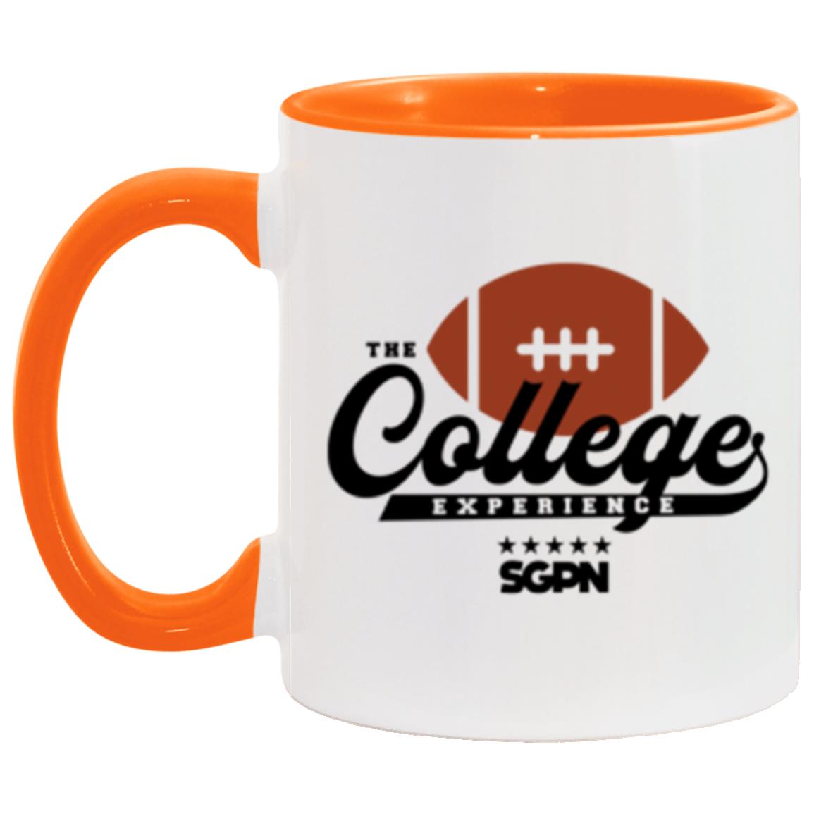 The College Experience Football 11 oz. Accent Mug