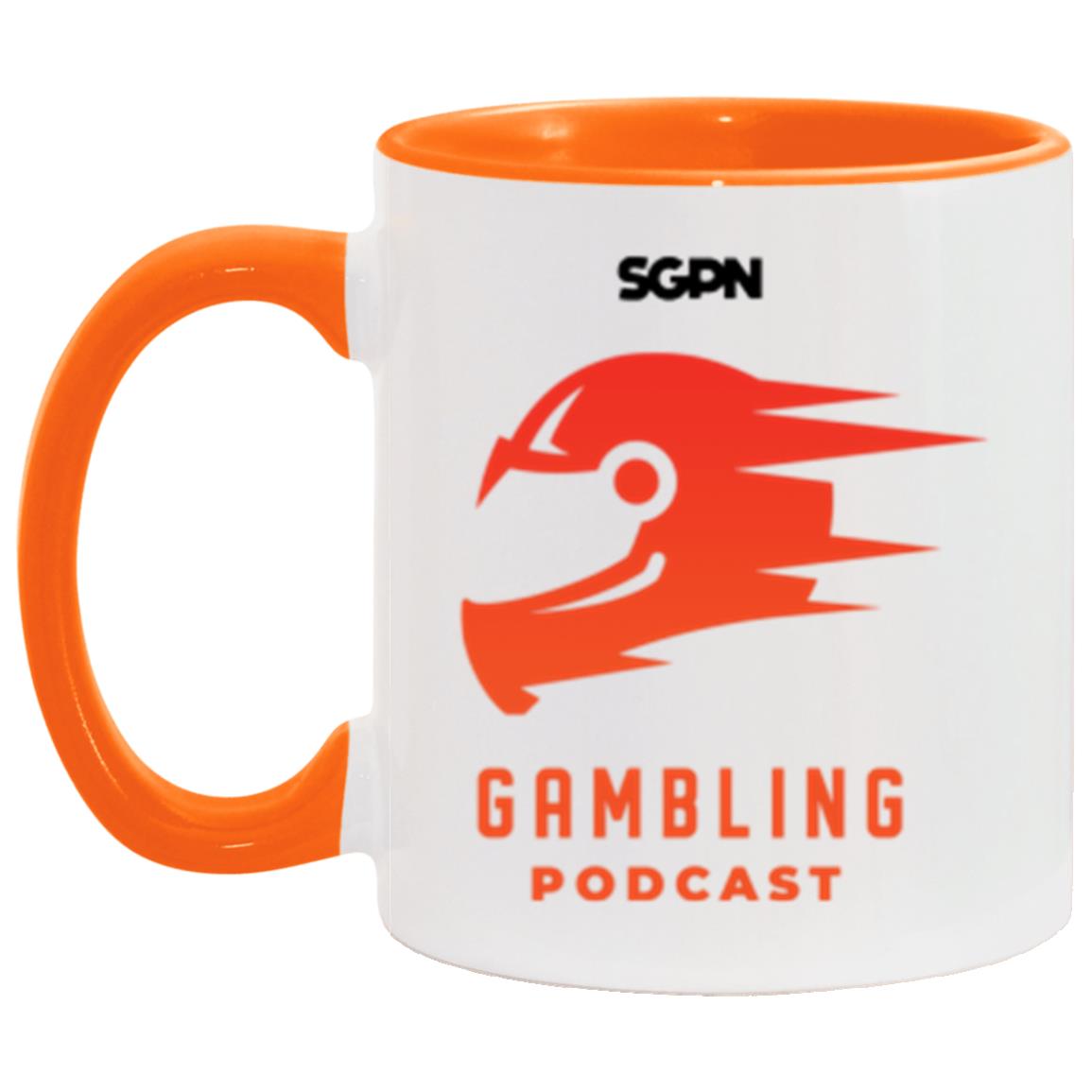 Racing Gambling Podcast 11 oz. Accent Mug