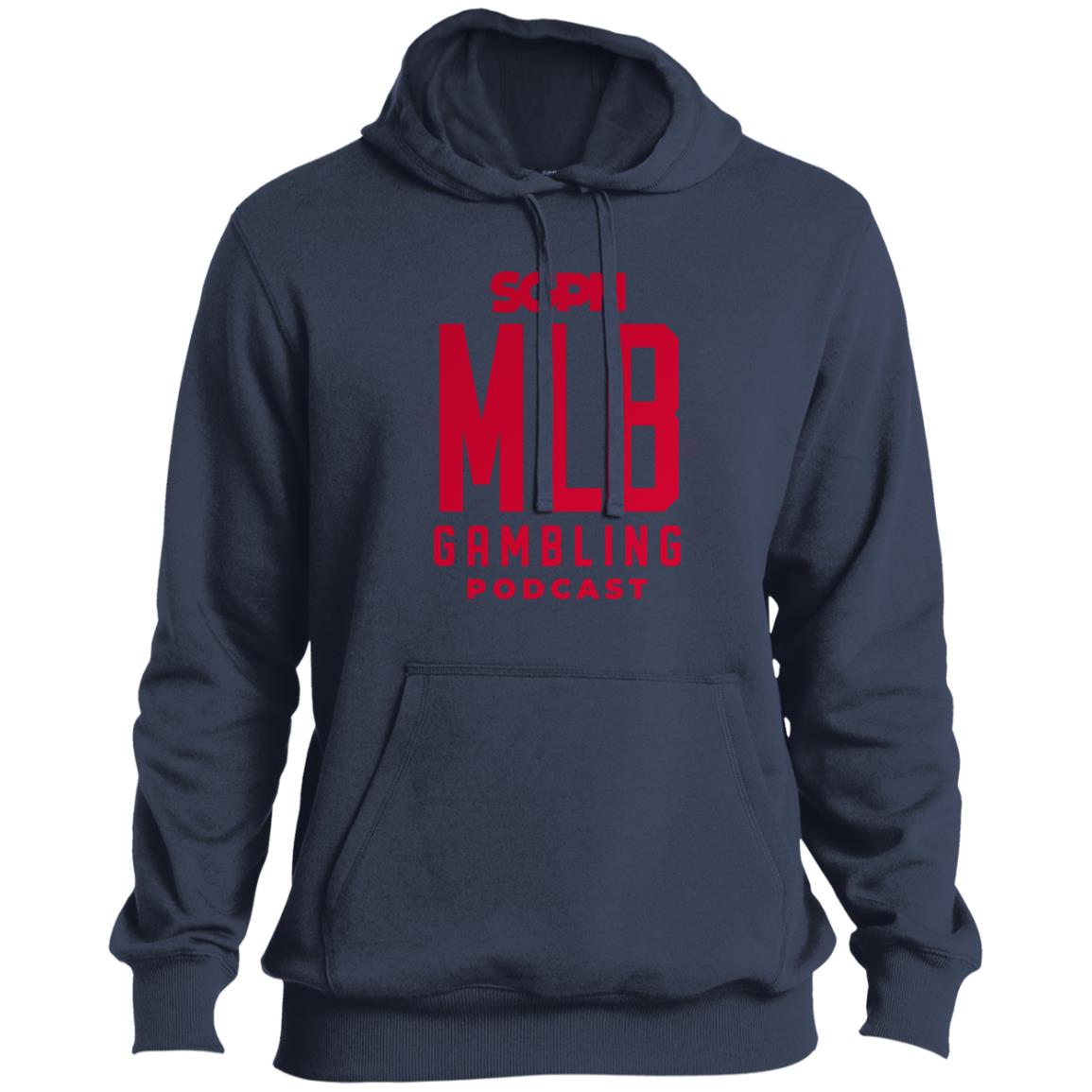 MLB Gambling Podcast Pullover Hoodie (Red Logo)