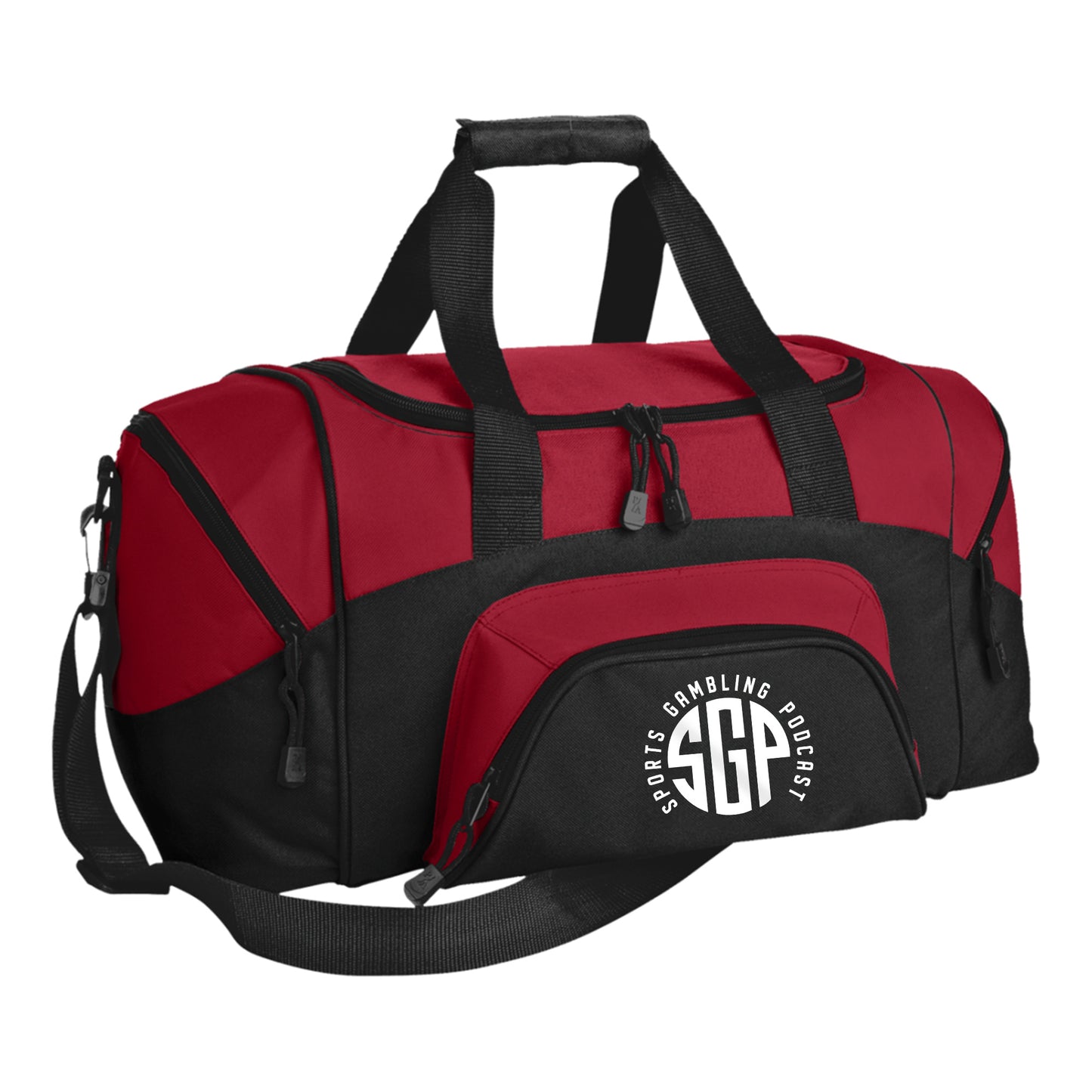SGP - Colorblock Sport Duffel Bag (White Logo)