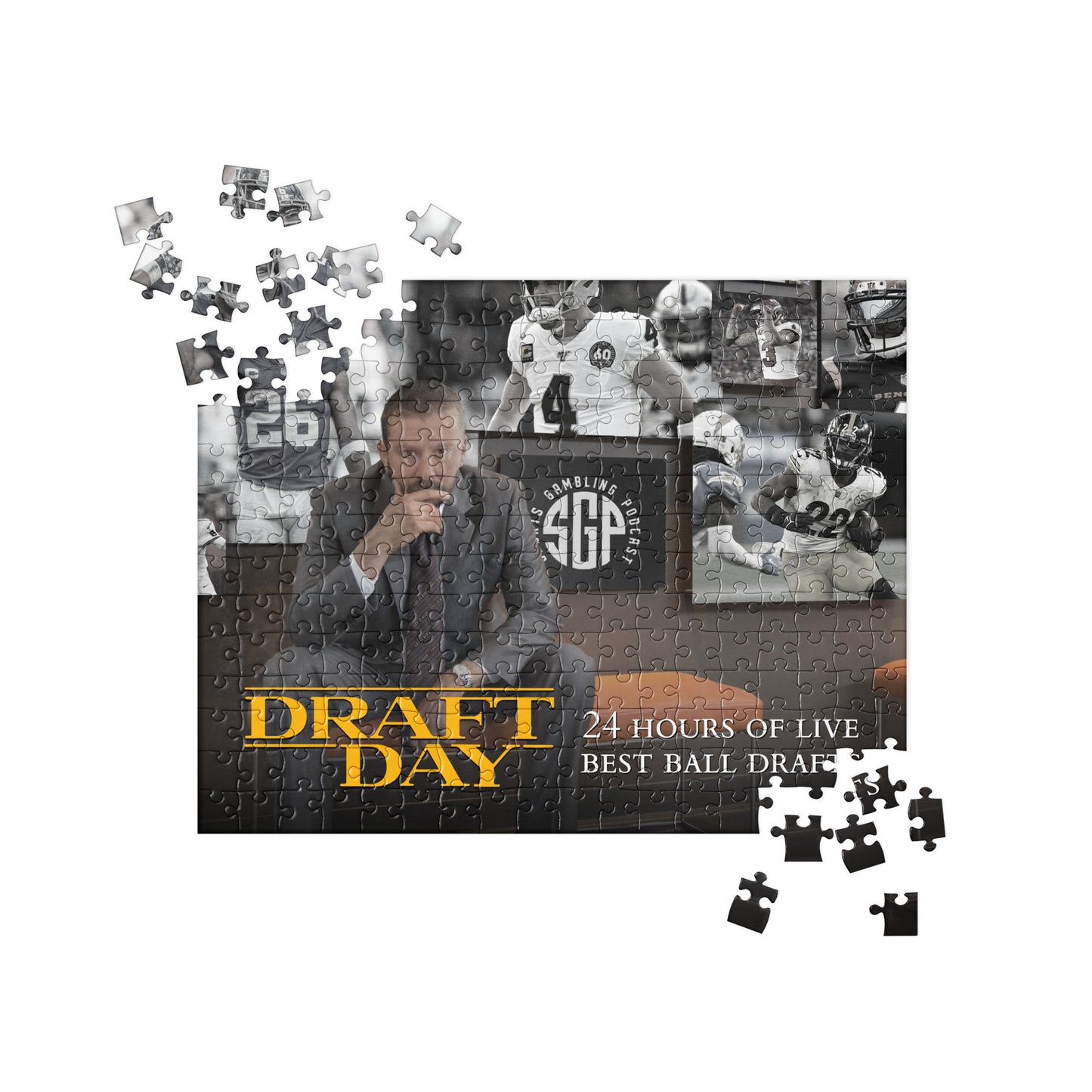 Draft Day 2: 24 Hours of Live Best Ball Drafts - Jigsaw puzzle (252 pcs)