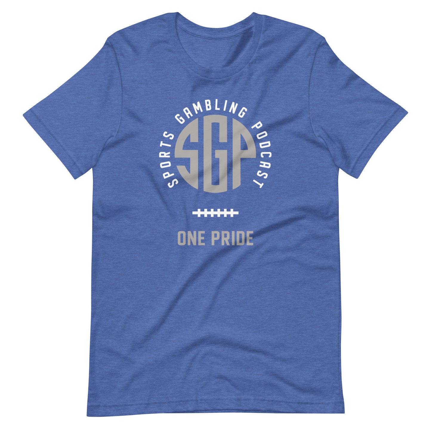 SGP - One Pride - Sunday edition - Heather True Royal Unisex t-shirt