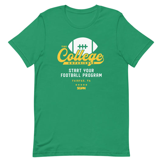 The College Football Experience - Fairfax special edition: Start Your Football Program - Kelly Short sleeve t-shirt