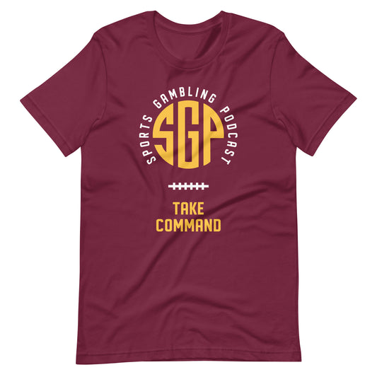SGP - Take Command - Sunday edition - Maroon Unisex t-shirt