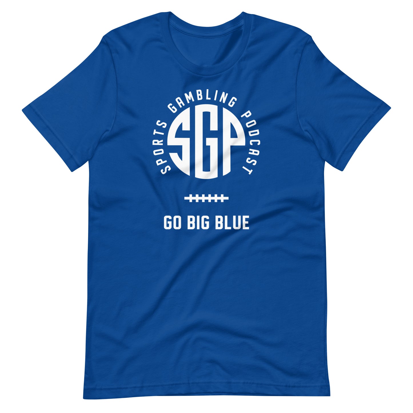 SGP - Go Big Blue - Sunday edition - True Royal Unisex t-shirt
