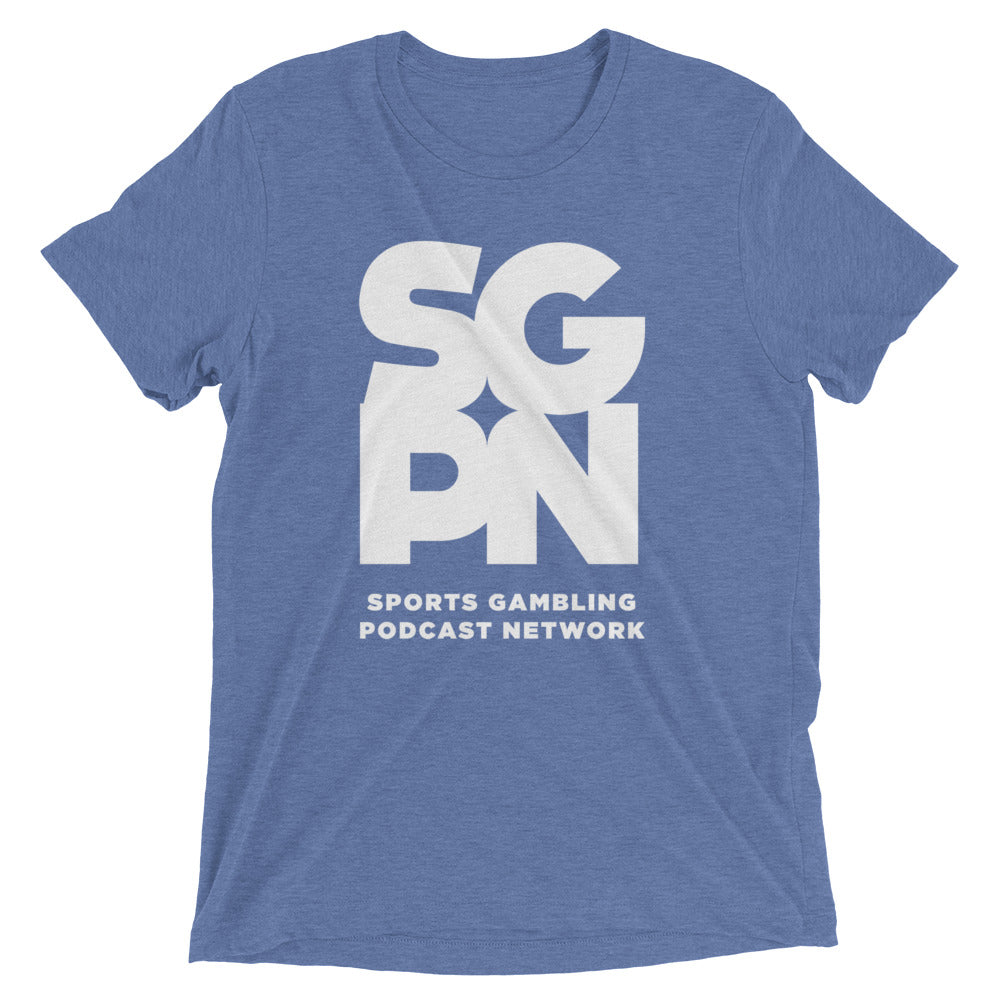 SGPN Short sleeve t-shirt (White Full Logo)