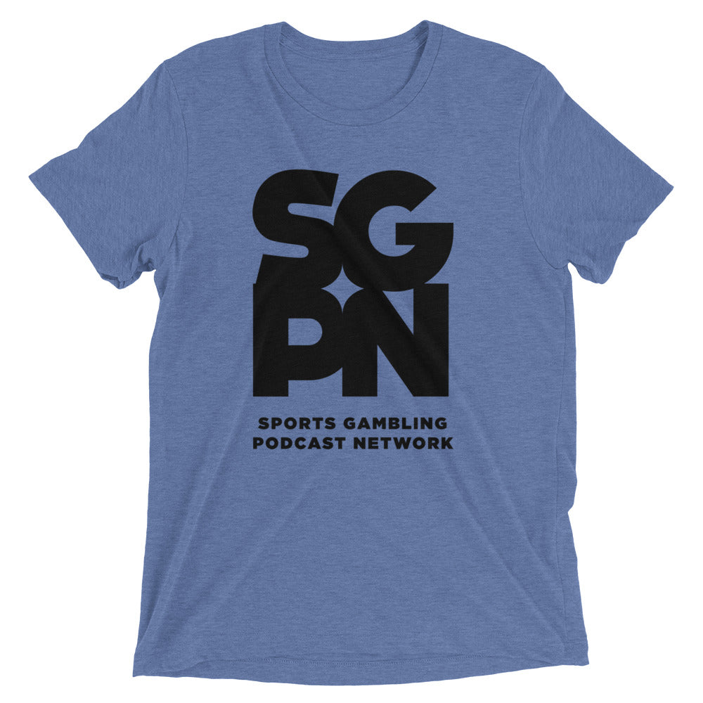 SGPN Short sleeve t-shirt (Black Full Logo)