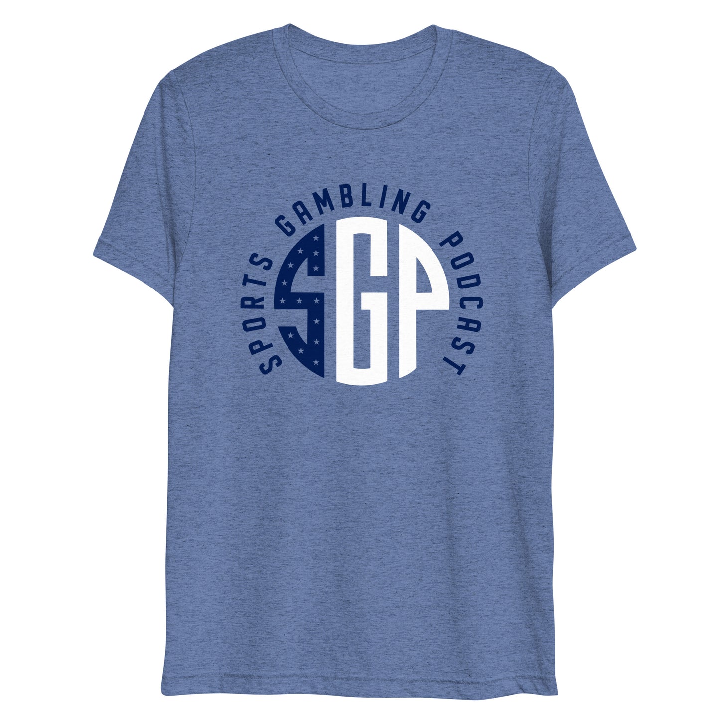 SGP Red, White and Blue Short sleeve t-shirt (Blue Shirts)