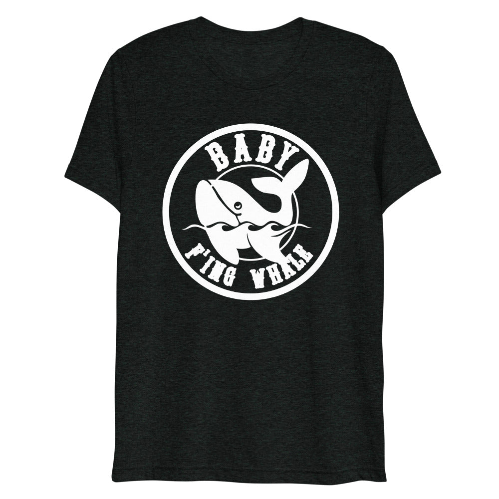 Baby F'ing Whale Short sleeve t-shirt (White Logo)