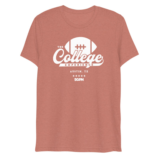 The College Football Experience - Austin edition - Mauve Black Short sleeve t-shirt