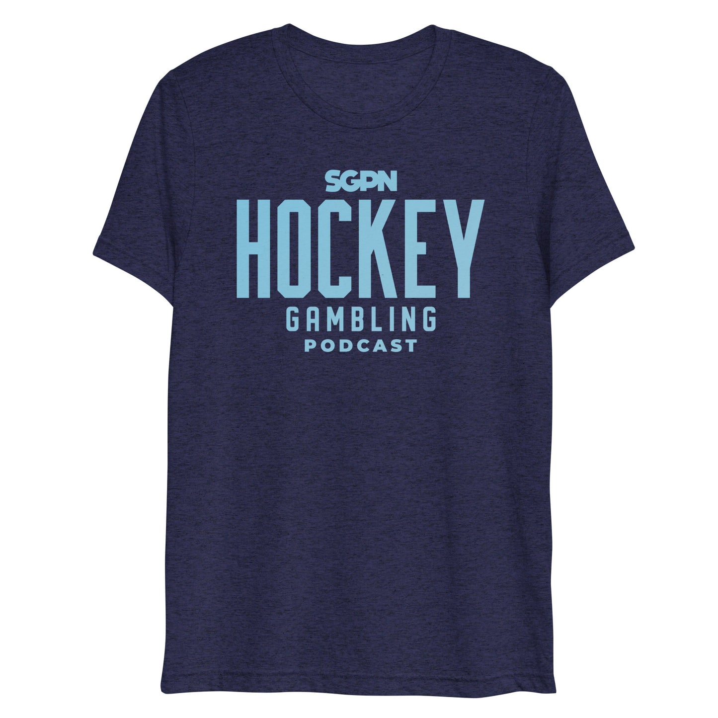 Hockey Gambling Podcast Short sleeve t-shirt (Color Logo)