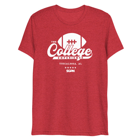 The College Football Experience - Tuscaloosa edition - Red Short sleeve t-shirt
