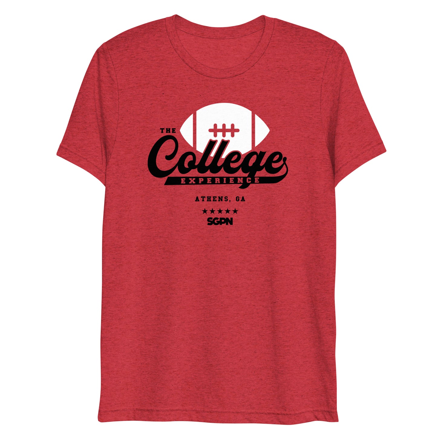 The College Football Experience - Athens edition - Red Short sleeve t-shirt