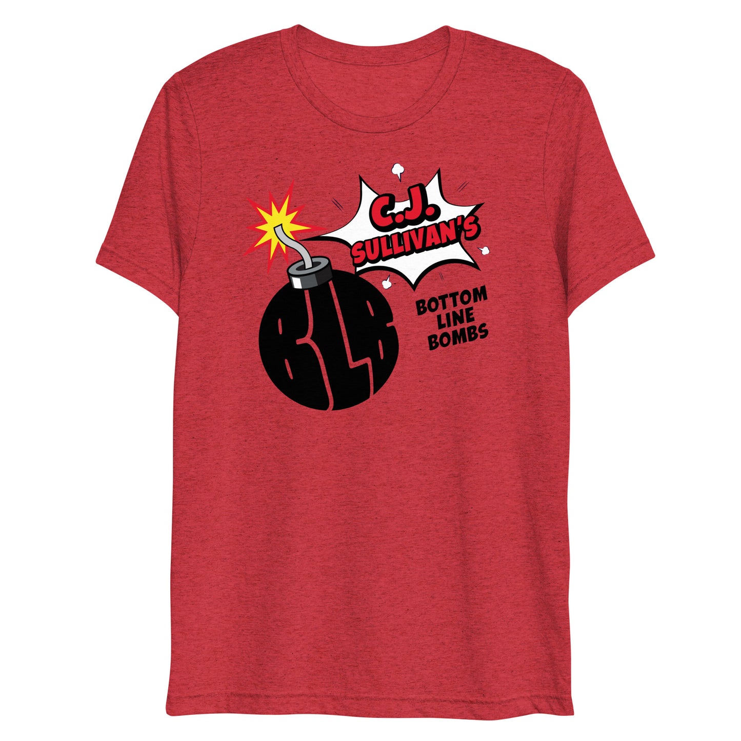 Bottom Line Bombs - Short sleeve t-shirt (Color Logo)