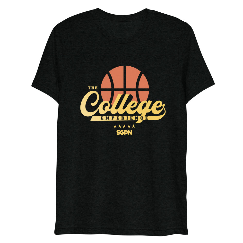 The College Experience Basketball Short sleeve t-shirt (Color Logo)