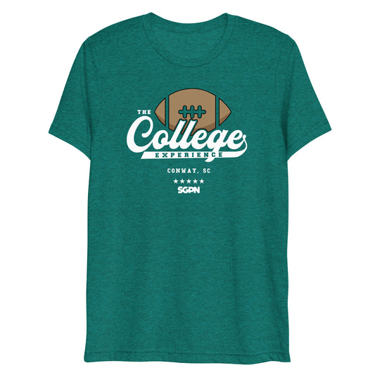 The College Football Experience - Conway edition - Teal Short sleeve t-shirt