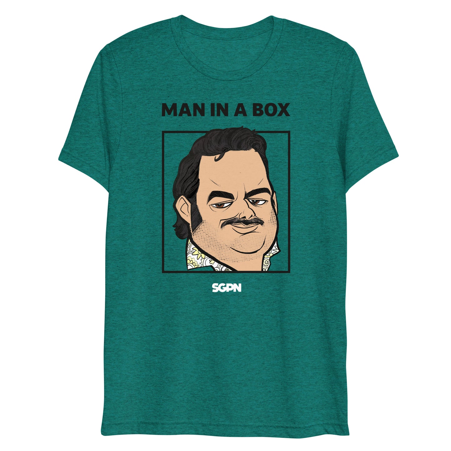 Man in a Box - Short sleeve t-shirt