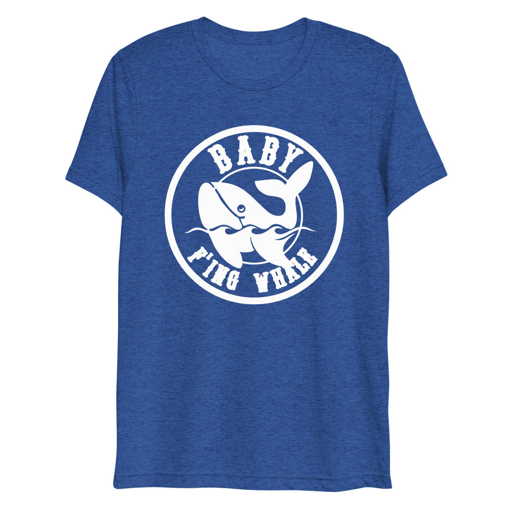Baby F'ing Whale Short sleeve t-shirt (White Logo)