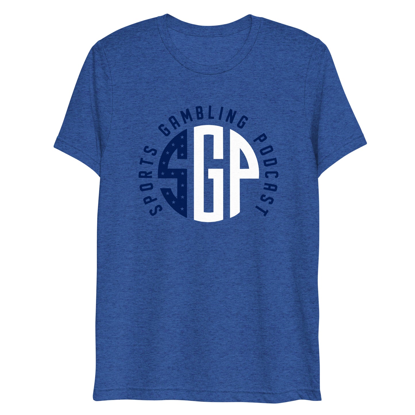 SGP Red, White and Blue Short sleeve t-shirt (Blue Shirts)