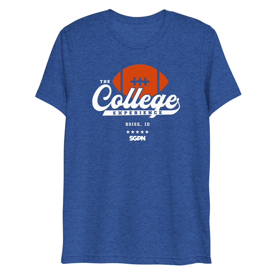 The College Football Experience - Boise edition - True Royal Short sleeve t-shirt