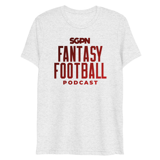 Fantasy Football Podcast Short sleeve t-shirt (Color Logo)