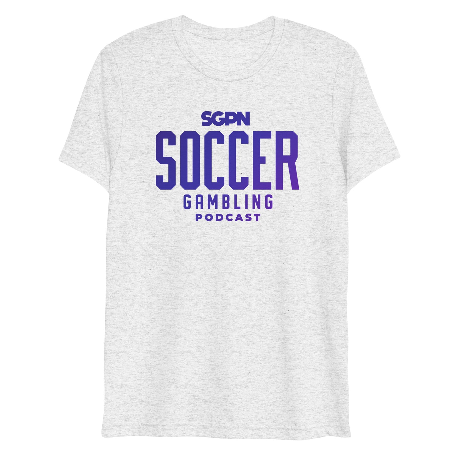Soccer Gambling Podcast Short sleeve t-shirt (Color) Logo)