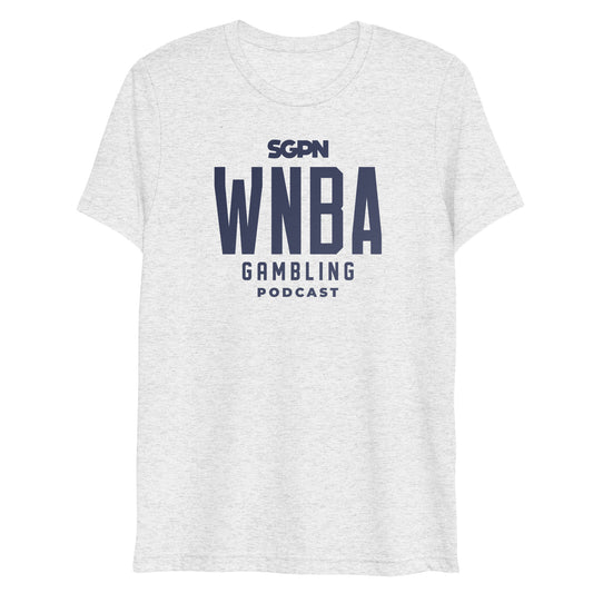 WNBA Gambling Podcast Short sleeve t-shirt (Color Logo)