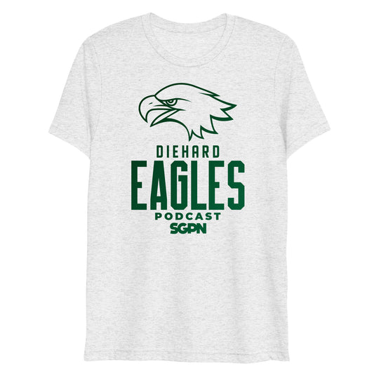 Diehard Eagles Podcast Short sleeve t-shirt (Color Logo)