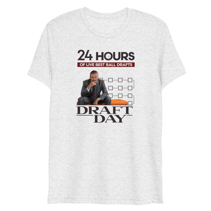 Draft Day 2: 24 Hours of Live Best Ball Drafts - Short sleeve t-shirt