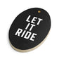 SGP - Let it ride - Wooden ornaments